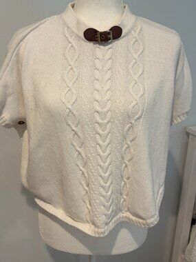 Hope & Henry Sweater Cape Sz M